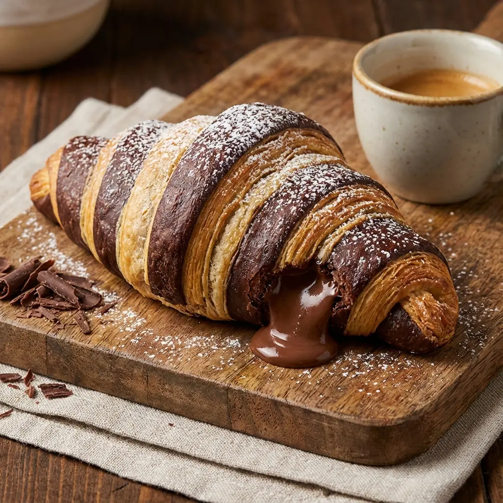 巧克力彩帶可頌